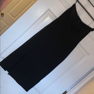 Black Midi Strapless Dress 🖤